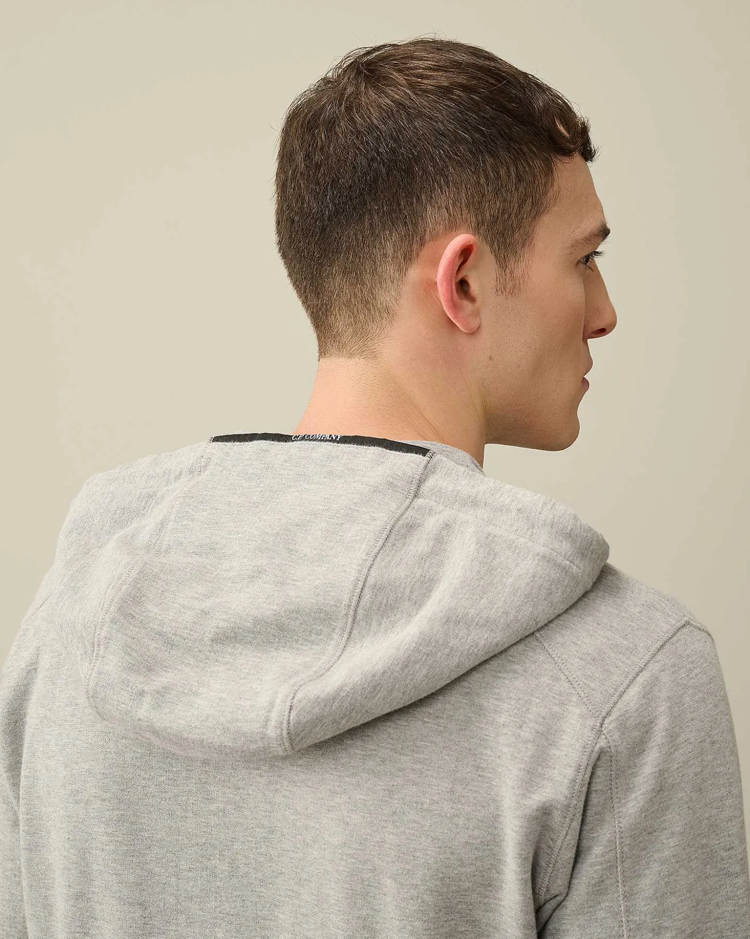 Homme C.P. Company Sweat-Shirts^Light Fleece Zipped Hoodie