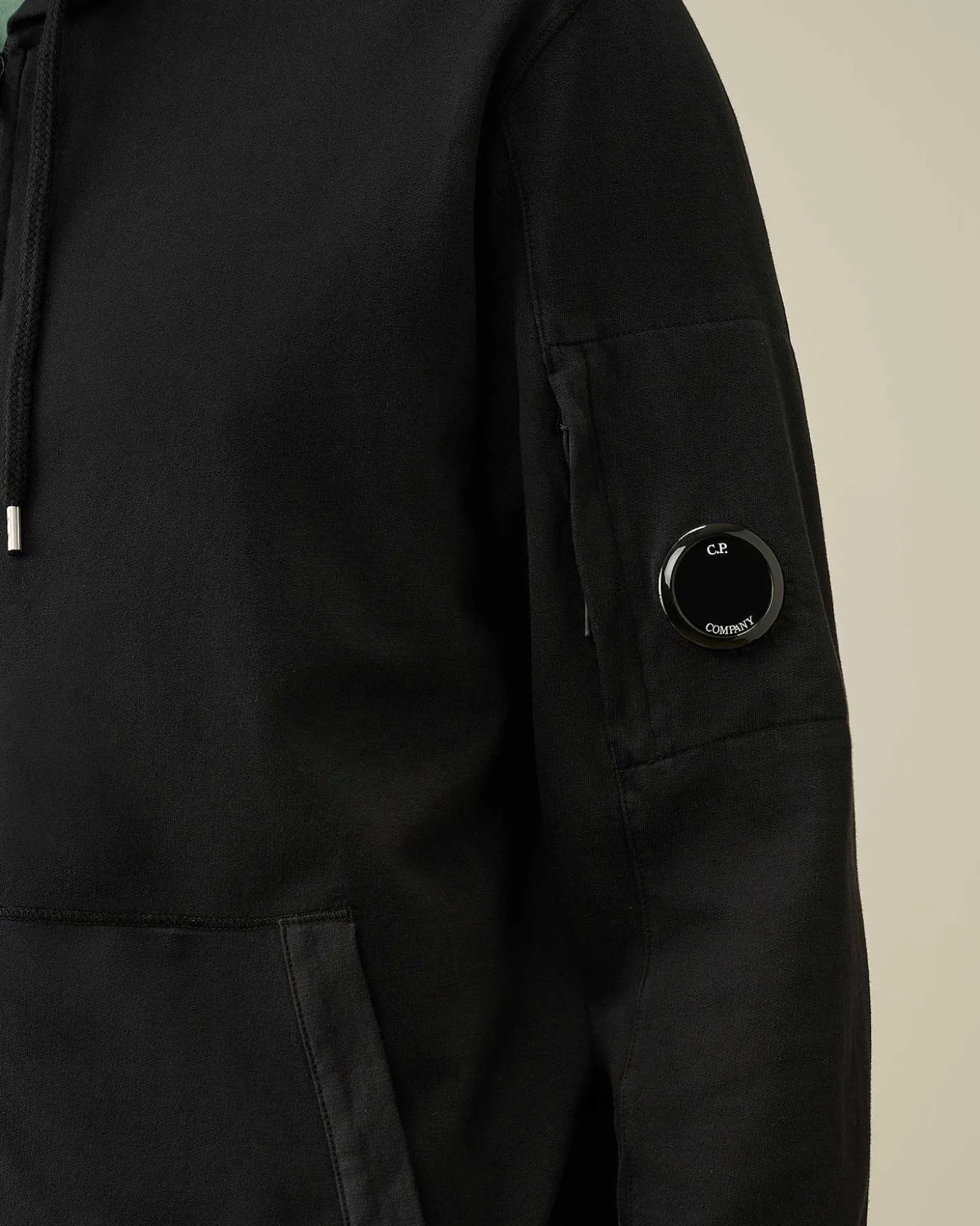 Homme C.P. Company Sweat-Shirts^Light Fleece Zipped Hoodie