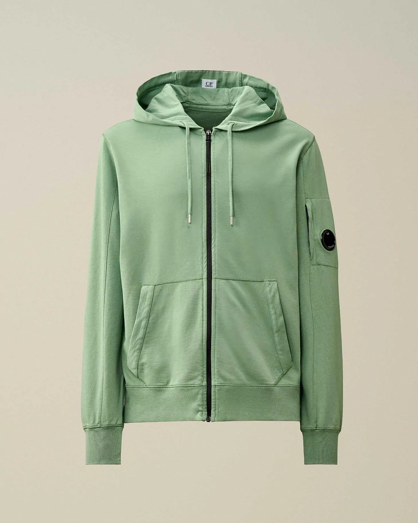Homme C.P. Company Sweat-Shirts^Light Fleece Zipped Hoodie