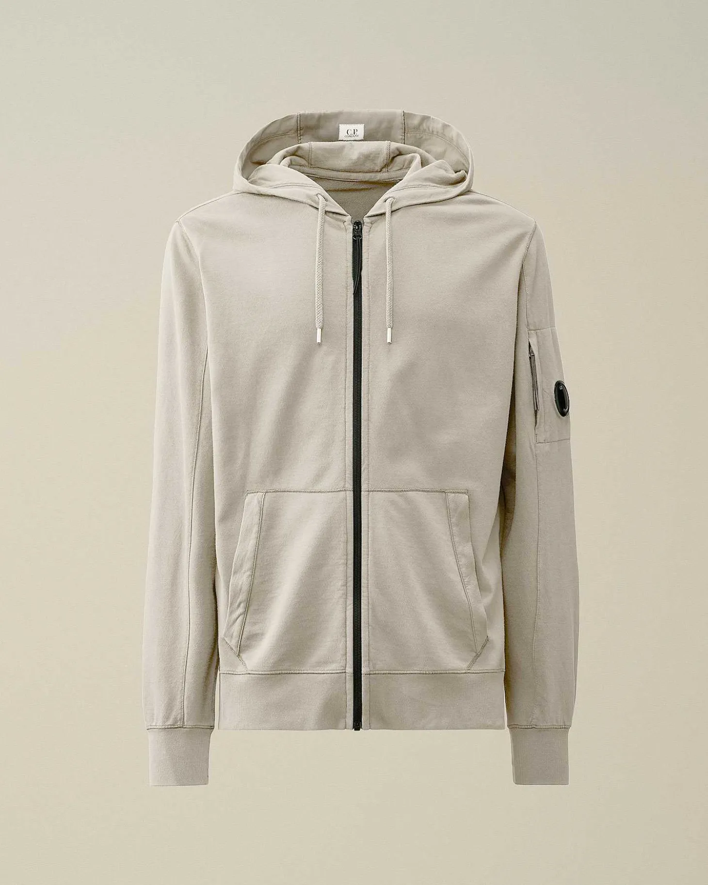 Homme C.P. Company Sweat-Shirts^Light Fleece Zipped Hoodie
