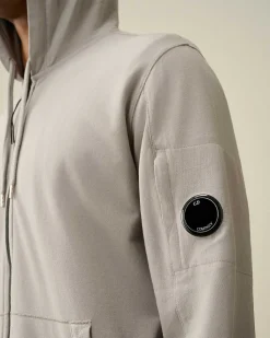 Homme C.P. Company Sweat-Shirts^Light Fleece Zipped Hoodie