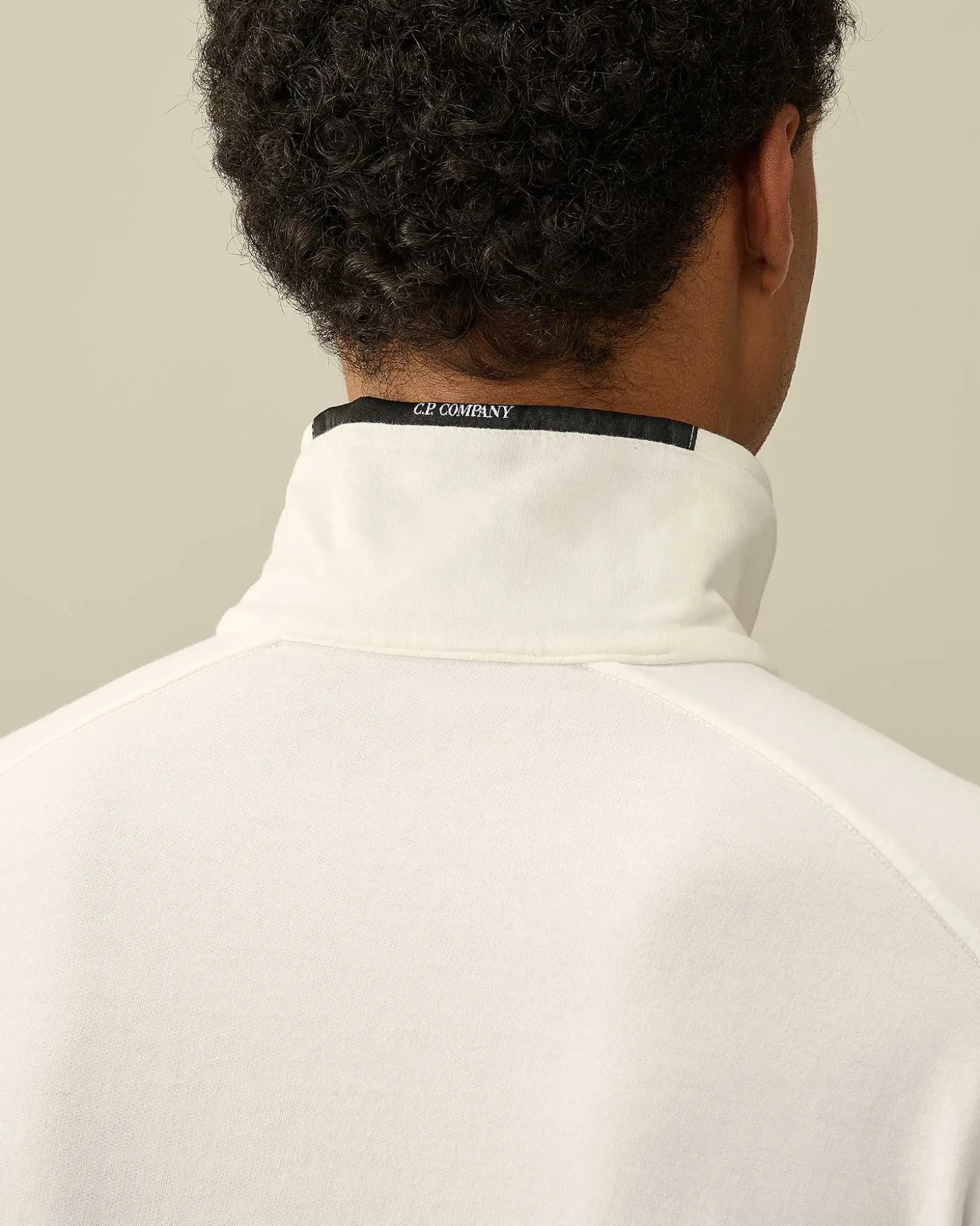 Homme C.P. Company Sweat-Shirts^Light Fleece Zipped Sweatshirt