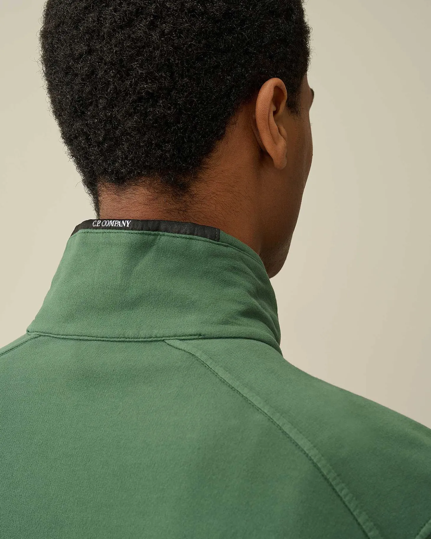 Homme C.P. Company Sweat-Shirts^Light Fleece Zipped Sweatshirt