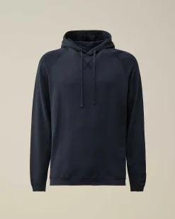 Homme C.P. Company Pulls^Light Terry Knitted Hoodie