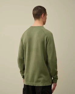 Homme C.P. Company Pulls^Light Terry Knitted Sweatshirt