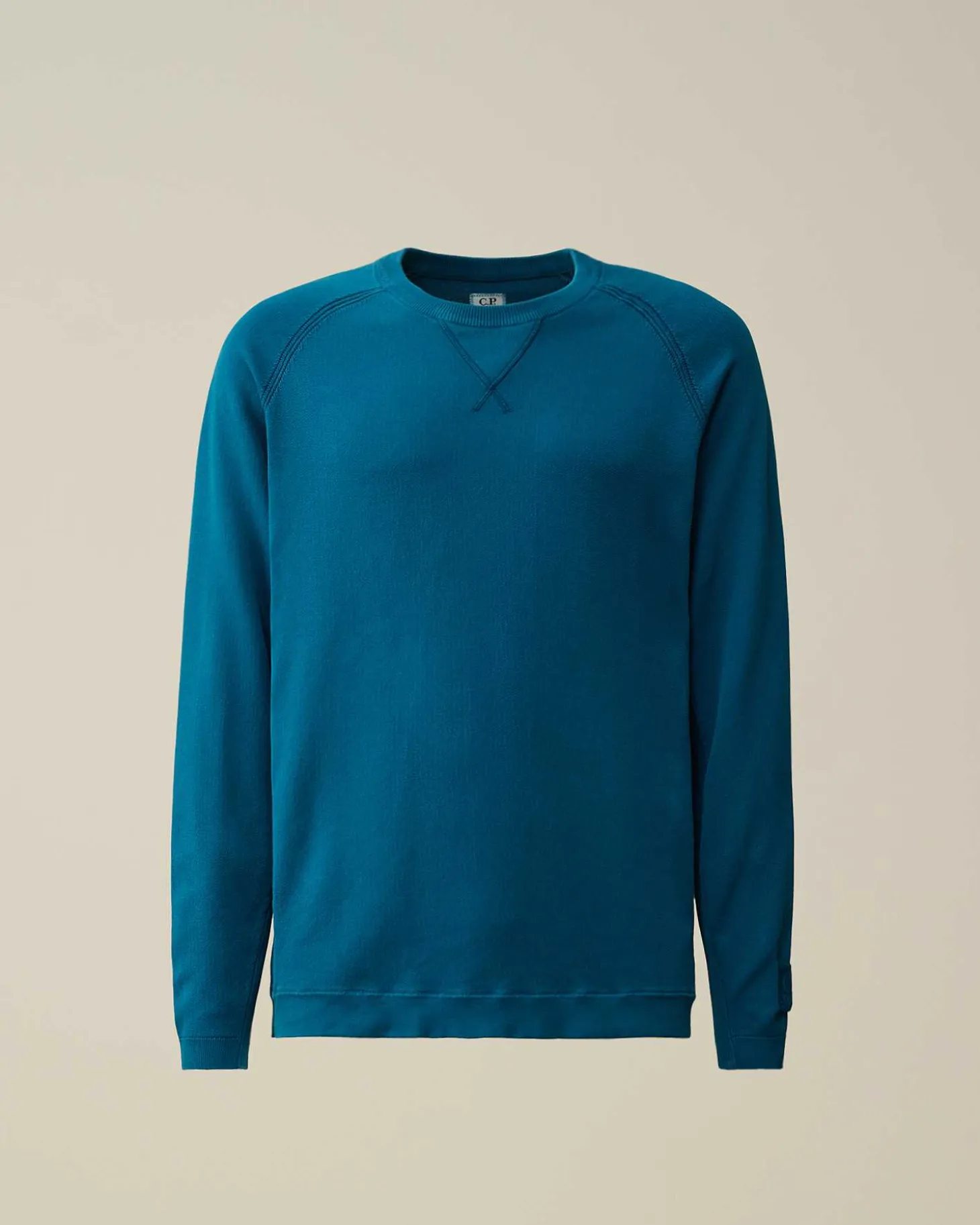 Homme C.P. Company Pulls^Light Terry Knitted Sweatshirt
