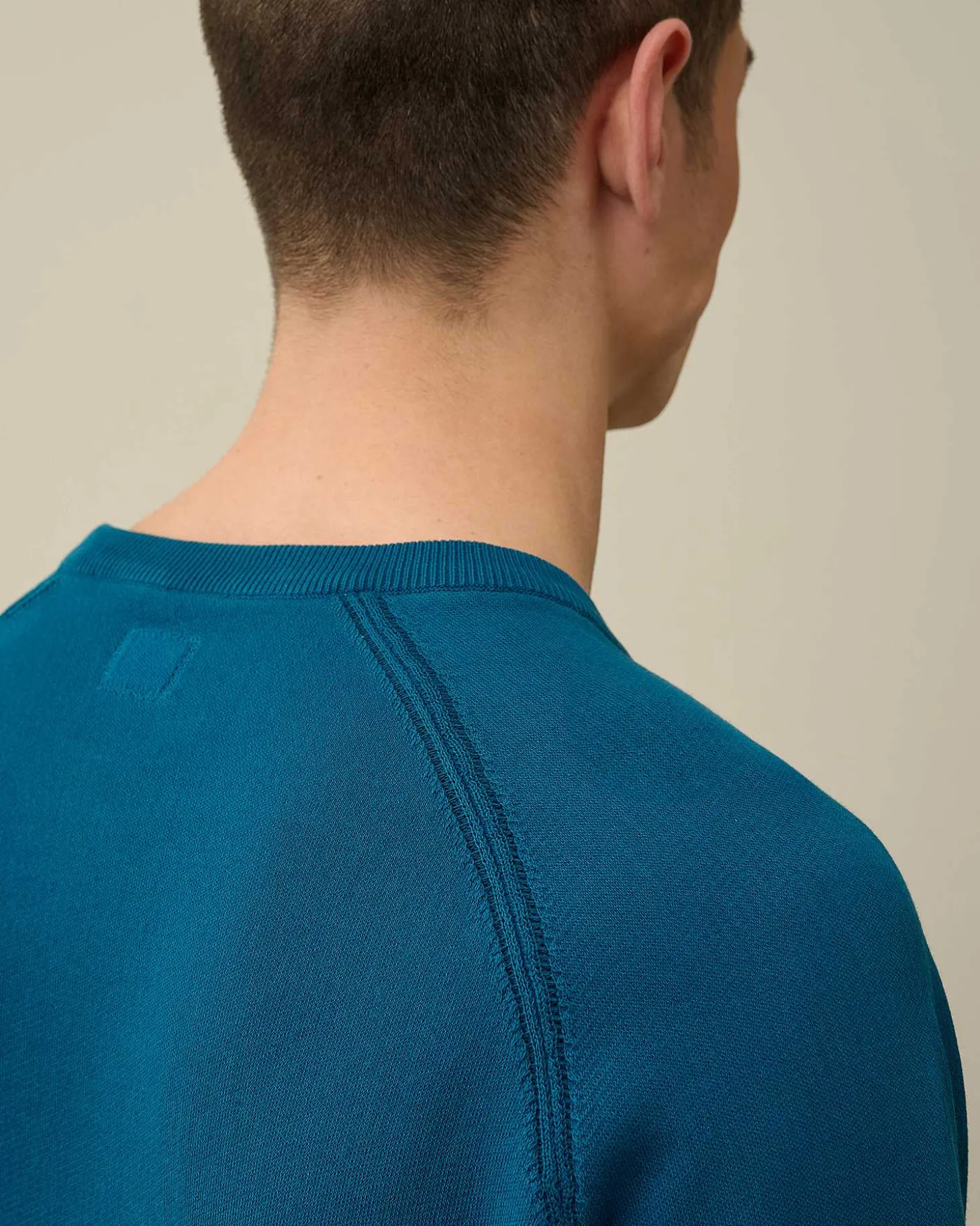 Homme C.P. Company Pulls^Light Terry Knitted Sweatshirt
