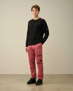 Homme C.P. Company Pulls^Melange Knitwear Jumper
