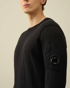 Homme C.P. Company Pulls^Melange Knitwear Jumper