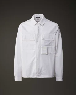Homme C.P. Company Metropolis Series^Metropolis Series Gabardine Pockets Shirt