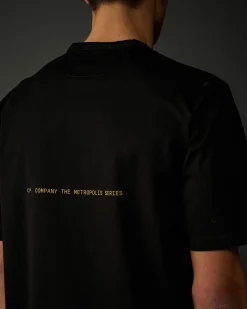 Homme C.P. Company Metropolis Series^Metropolis Series Mercerized Jersey Graphic T-Shirt