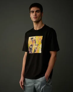 Homme C.P. Company Metropolis Series^Metropolis Series Mercerized Jersey Graphic T-Shirt