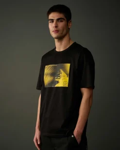Homme C.P. Company Metropolis Series^Metropolis Series Mercerized Jersey Graphic Metro T-Shirt