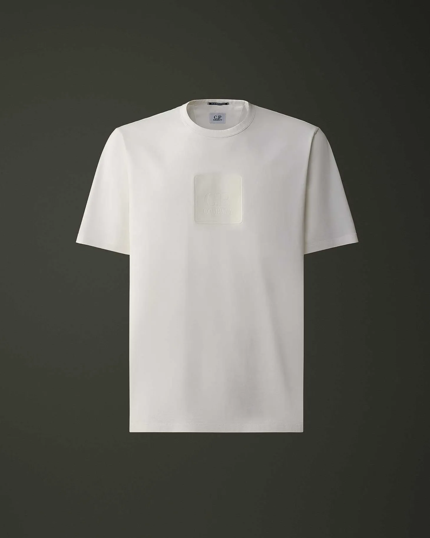 Homme C.P. Company Metropolis Series^Metropolis Series Mercerized Jersey Logo Badge T-Shirt