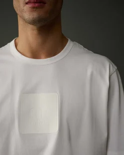 Homme C.P. Company Metropolis Series^Metropolis Series Mercerized Jersey Logo Badge T-Shirt