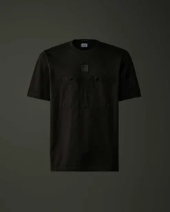 Homme C.P. Company Metropolis Series^Metropolis Series Mercerized Jersey Pocket T-Shirt