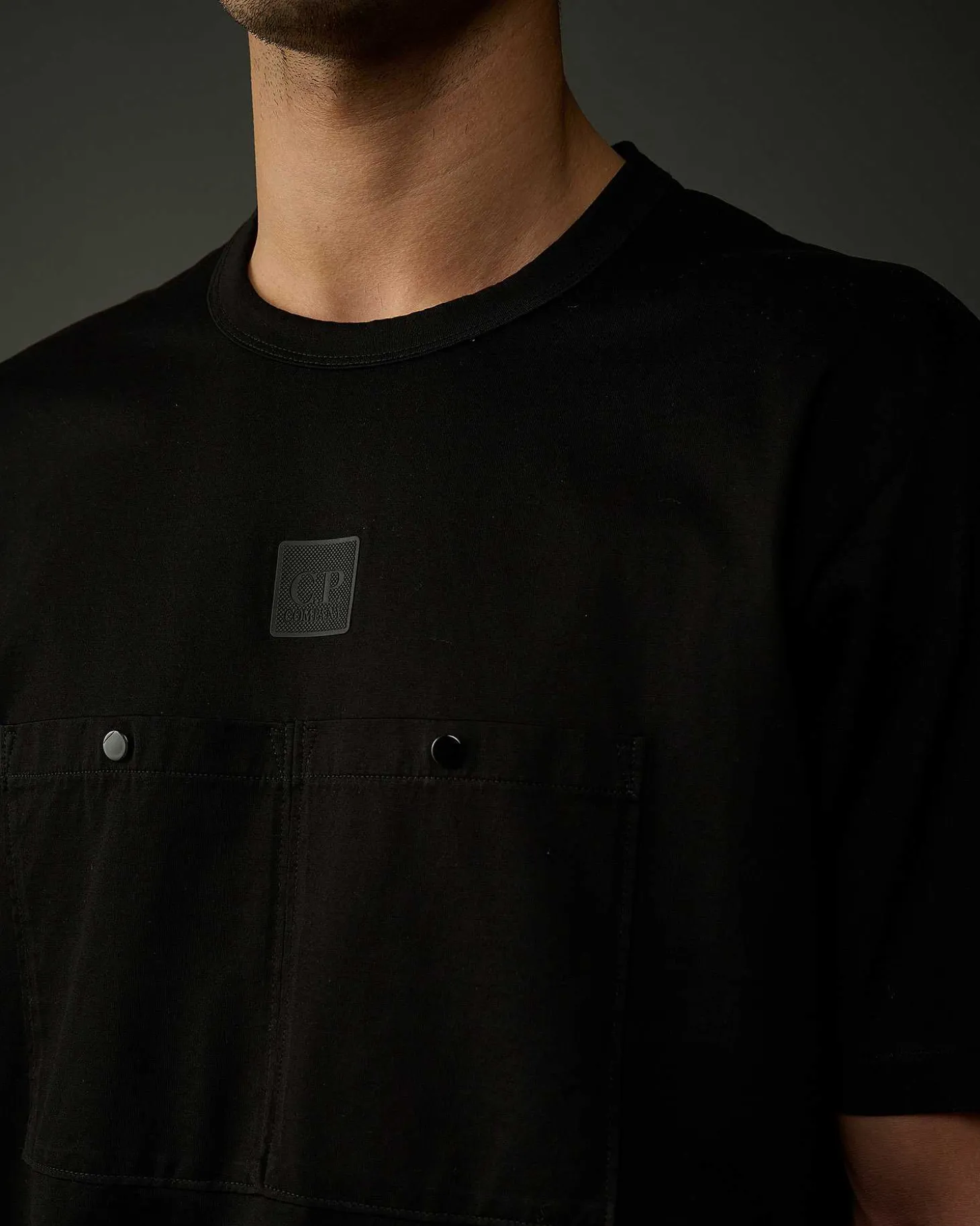 Homme C.P. Company Metropolis Series^Metropolis Series Mercerized Jersey Pocket T-Shirt