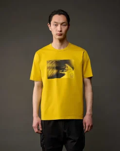 Homme C.P. Company Metropolis Series^Metropolis Series Mercerized Jersey Graphic Metro T-Shirt