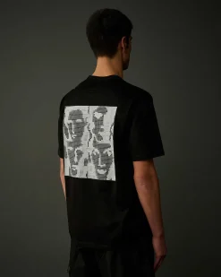Homme C.P. Company Metropolis Series^Metropolis Series Mercerized Jersey Graphic Face T-Shirt