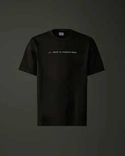Homme C.P. Company Metropolis Series^Metropolis Series Mercerized Jersey Graphic Face T-Shirt