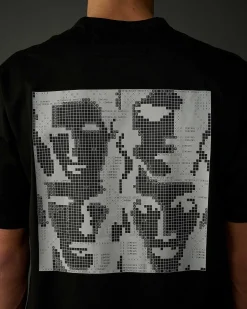 Homme C.P. Company Metropolis Series^Metropolis Series Mercerized Jersey Graphic Face T-Shirt