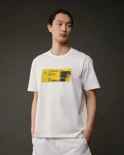 Homme C.P. Company Metropolis Series^Metropolis Series Mercerized Jersey Urban Mobility T-Shirt