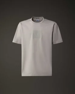 Homme C.P. Company Metropolis Series^Metropolis Series Mercerized Jersey Logo Badge T-Shirt