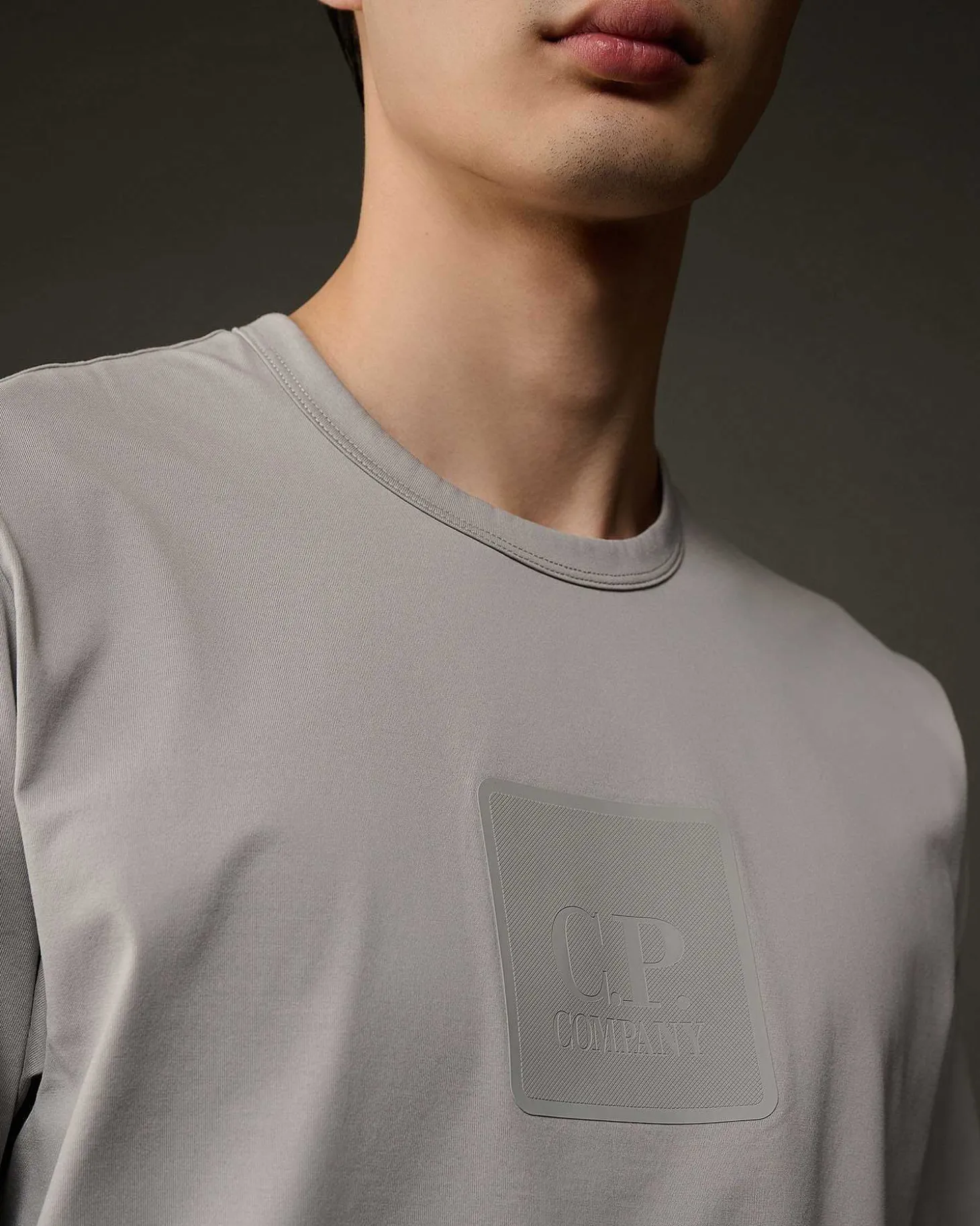 Homme C.P. Company Metropolis Series^Metropolis Series Mercerized Jersey Logo Badge T-Shirt