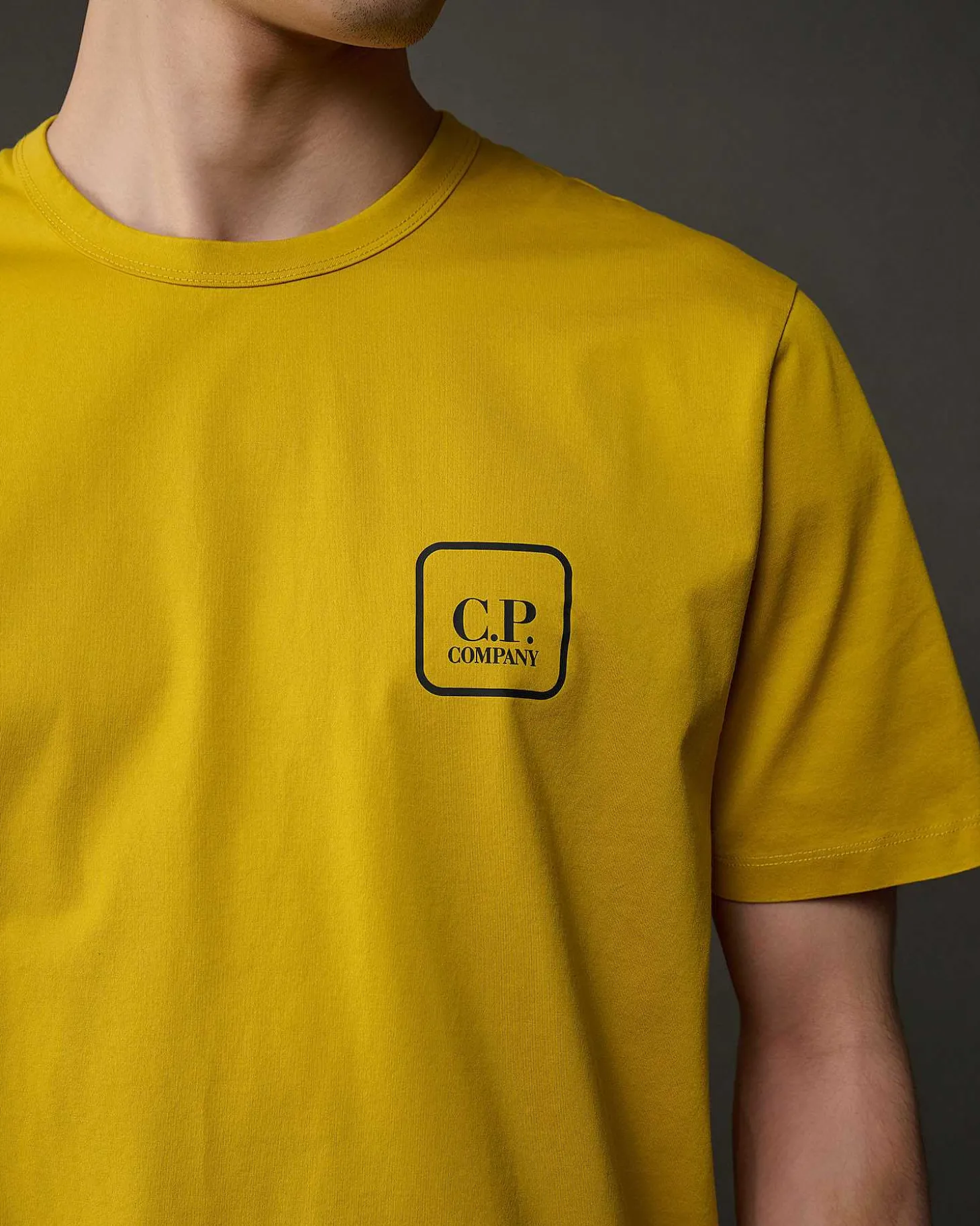 Homme C.P. Company Metropolis Series^Metropolis Series Mercerized Jersey Logo Graphic T-Shirt