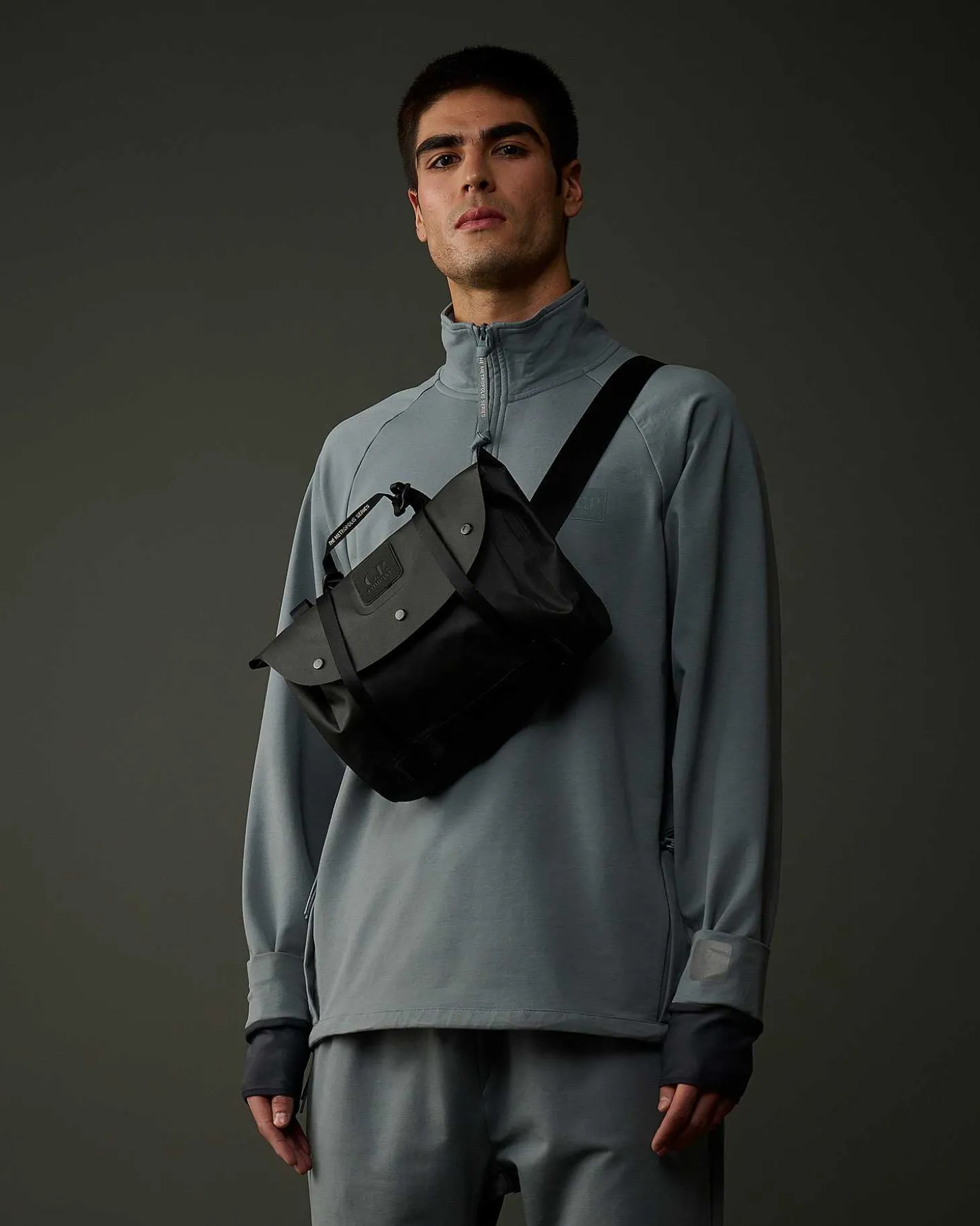 Homme C.P. Company Metropolis Series^Metropolis Series Rubber Reps Waistband Pack