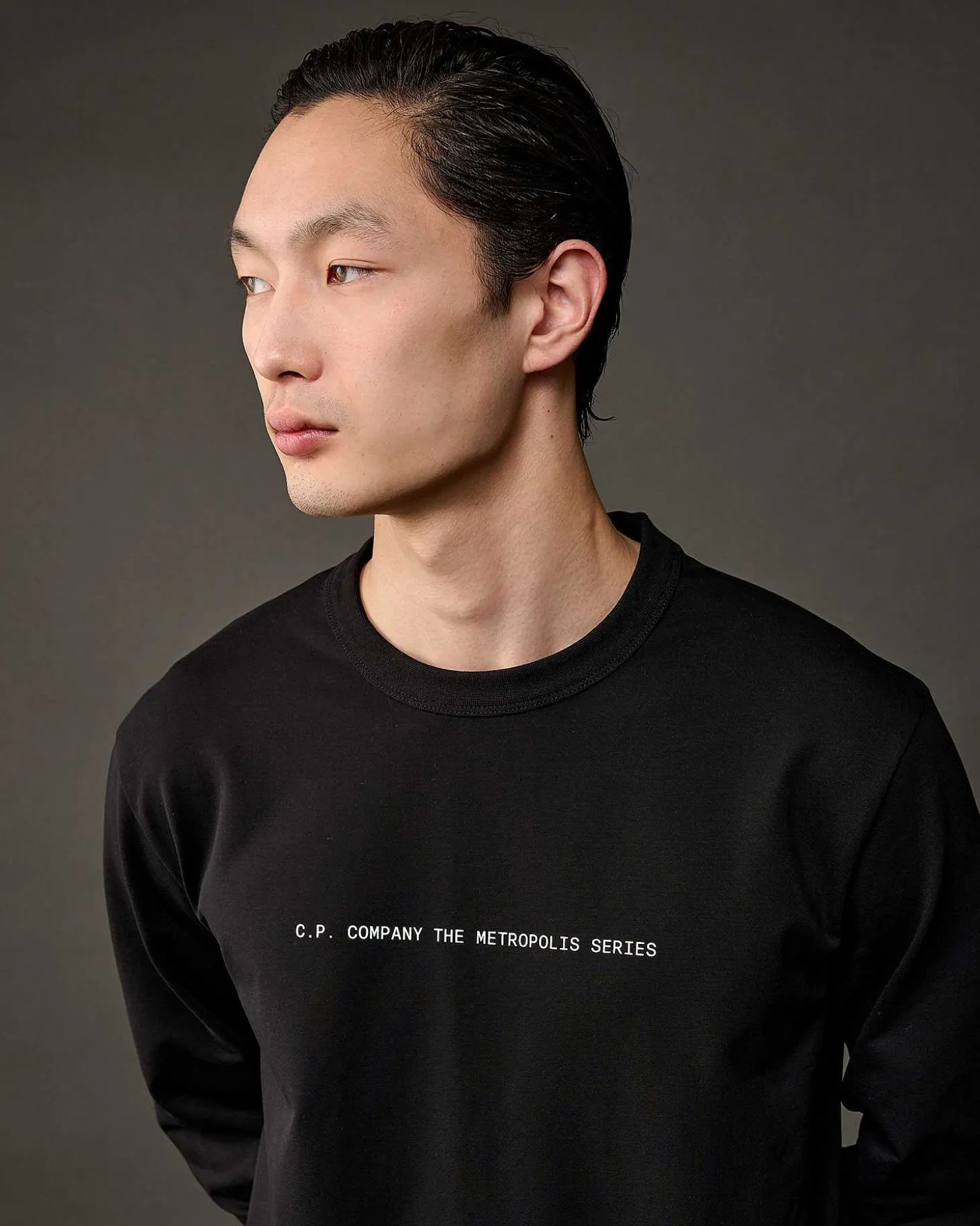Homme C.P. Company Metropolis Series^Metropolis Series Stretch Fleece Graphic Sweatshirt