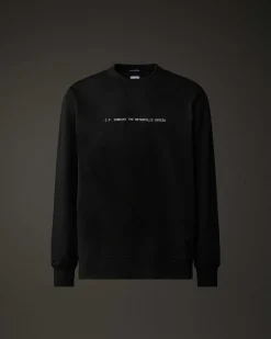 Homme C.P. Company Metropolis Series^Metropolis Series Stretch Fleece Graphic Sweatshirt