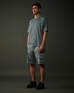 Homme C.P. Company Metropolis Series^Metropolis Series Stretch Sateen Cargo Shorts