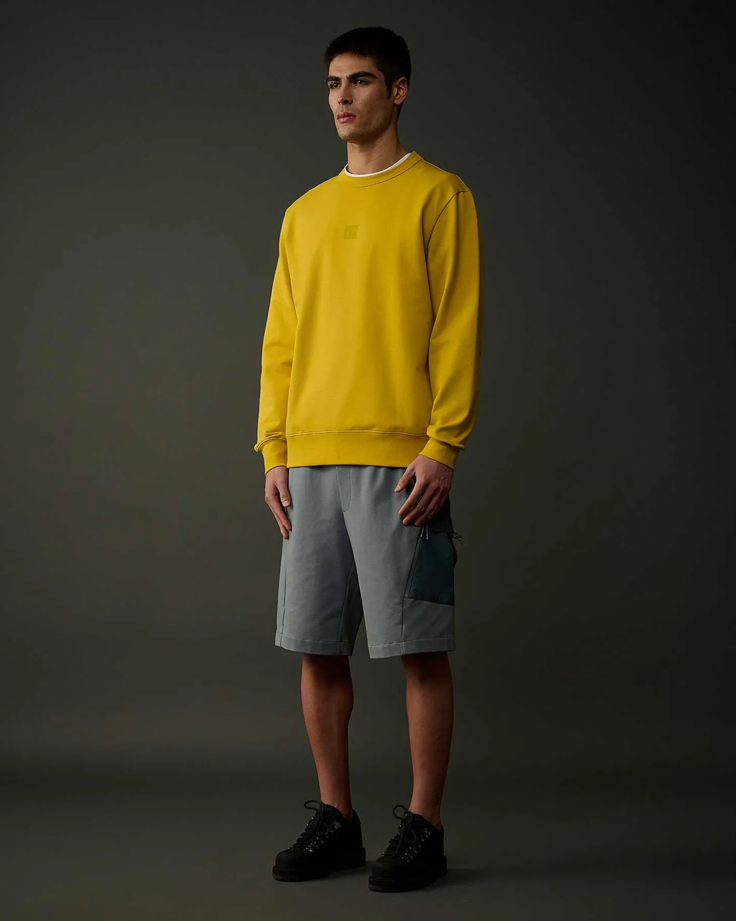 Homme C.P. Company Metropolis Series^Metropolis Series Stretch Fleece Logo Sweatshirt