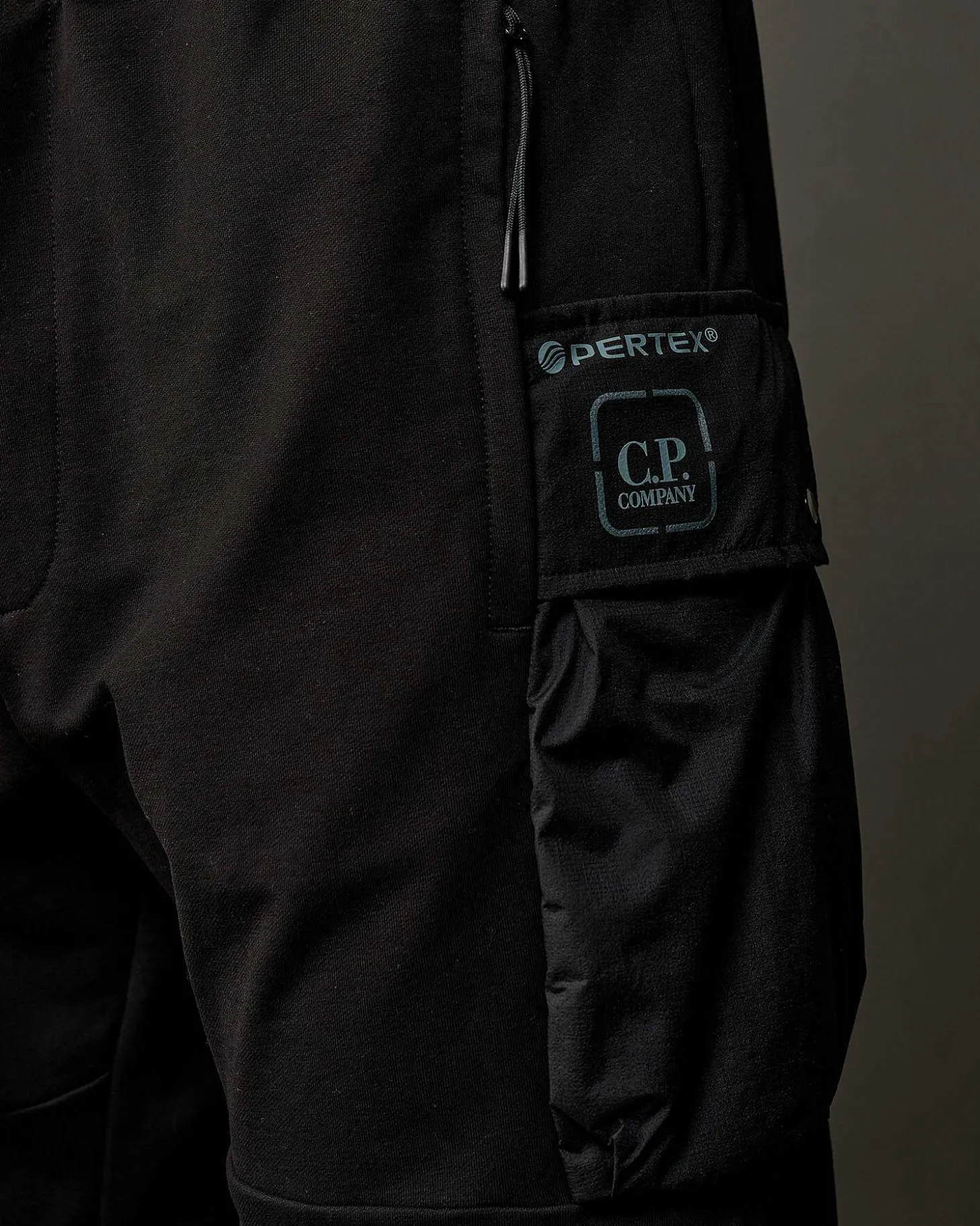 Homme C.P. Company Metropolis Series^Metropolis Series Stretch Fleece Mixed Cargo Sweatpants