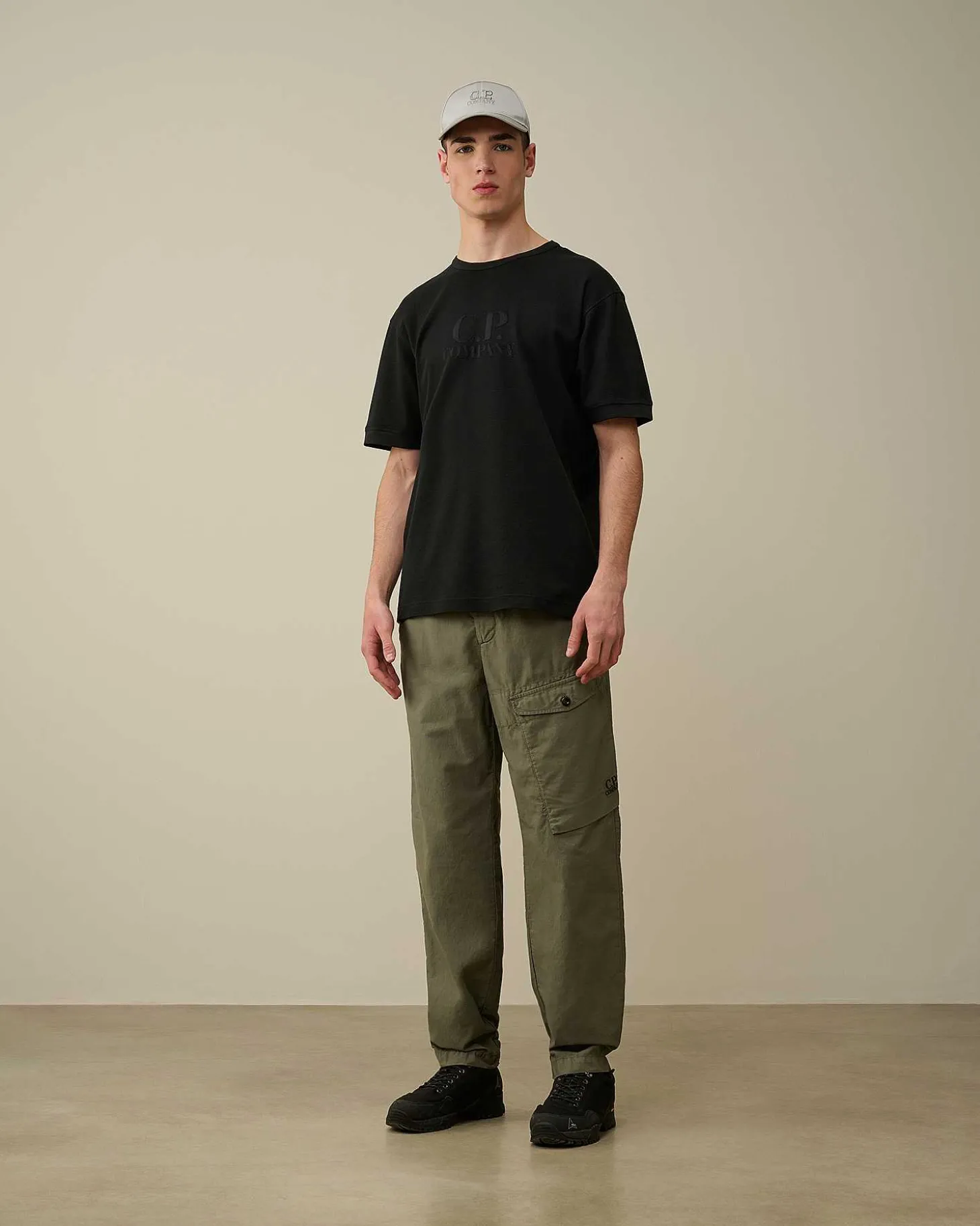 Homme C.P. Company T-Shirts Et Polos^Piquet Waffle Logo T-Shirt