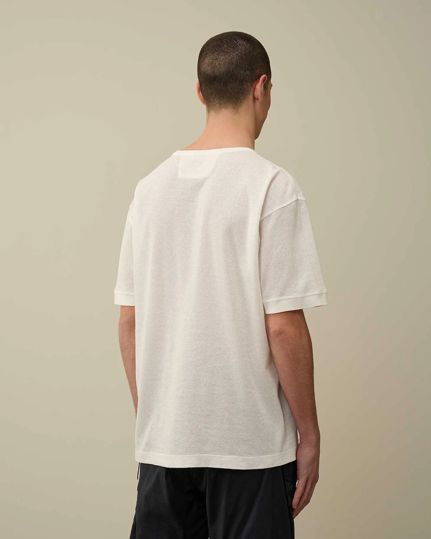 Homme C.P. Company T-Shirts Et Polos^Piquet Waffle Logo T-Shirt