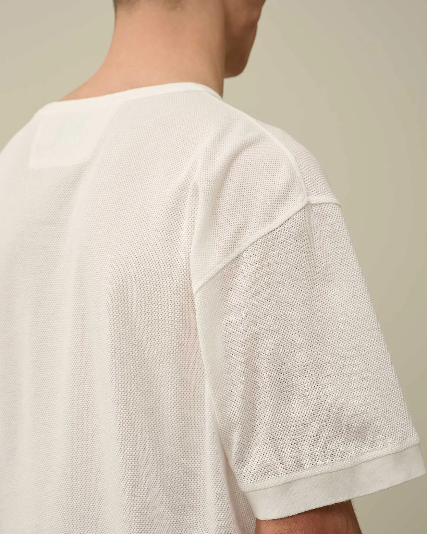 Homme C.P. Company T-Shirts Et Polos^Piquet Waffle Logo T-Shirt