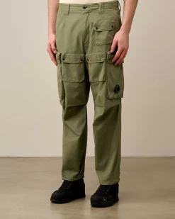 Homme C.P. Company Pantalons^Rip-Stop Loose Utility Cargo Pants