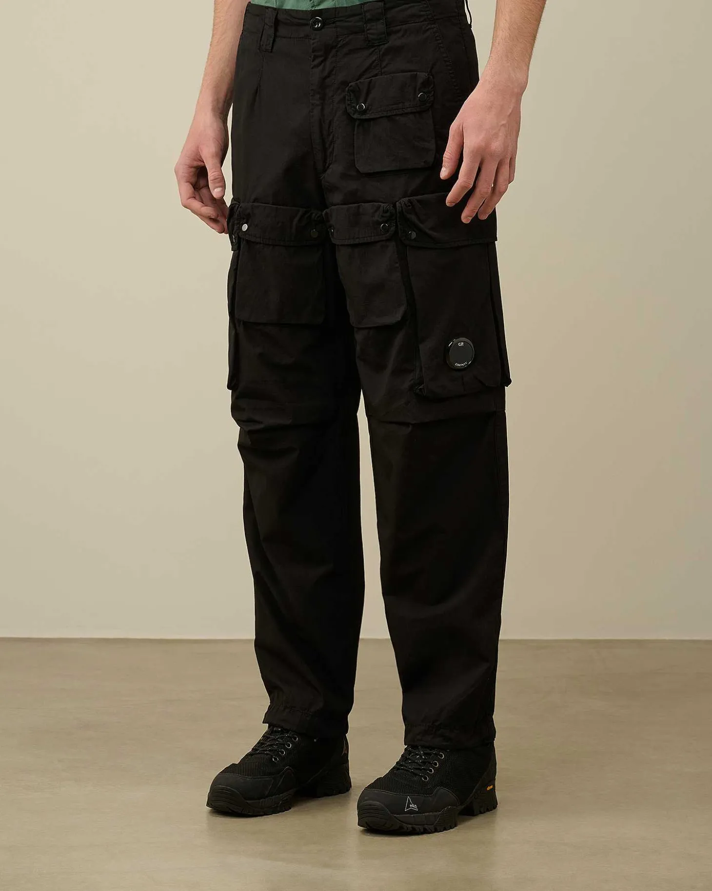 Homme C.P. Company Pantalons^Rip-Stop Loose Utility Cargo Pants