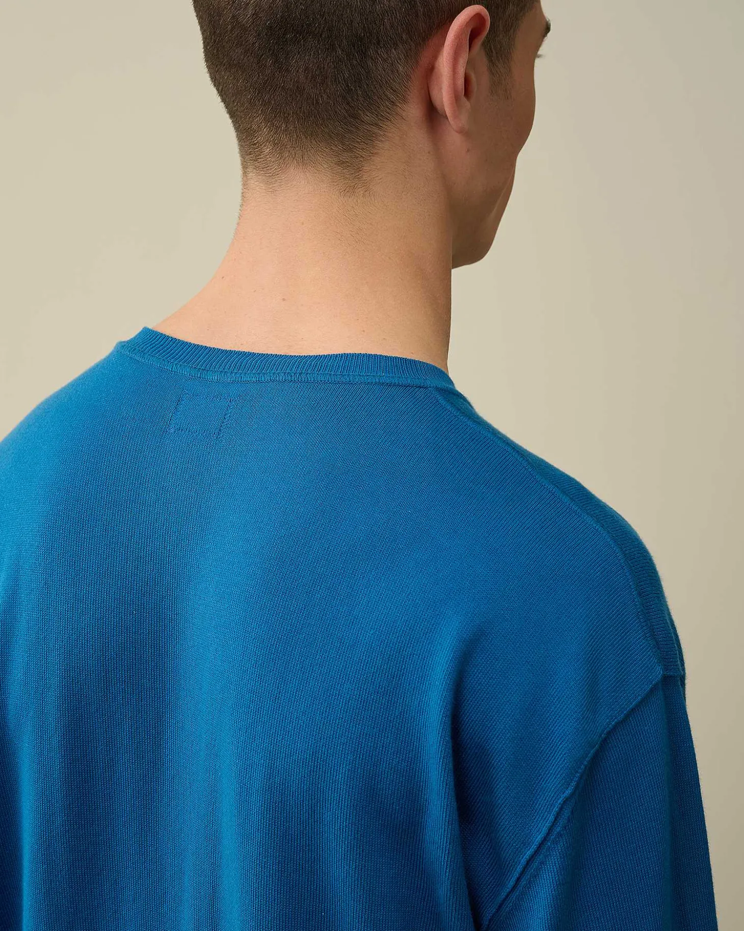 Homme C.P. Company Pulls^Sea Island Logo Knit