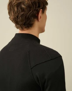 Homme C.P. Company Pulls^Sea Island Zipped Knit