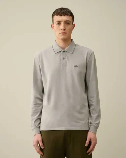 Homme C.P. Company T-Shirts Et Polos^Stretch Piquet Regular Long Sleeved Polo Shirt