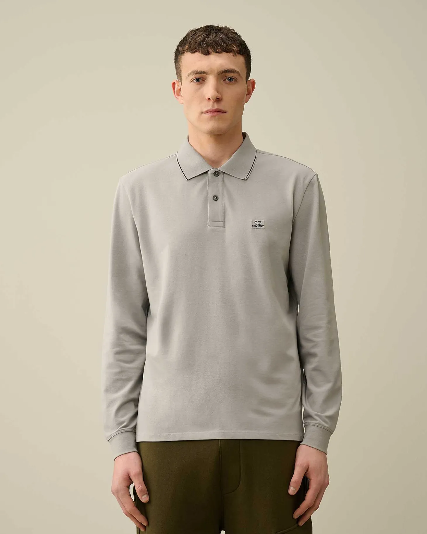 Homme C.P. Company T-Shirts Et Polos^Stretch Piquet Regular Long Sleeved Polo Shirt