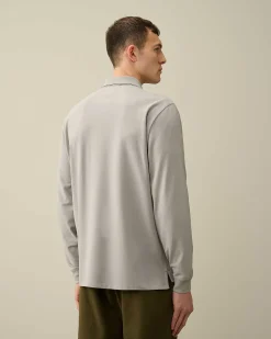 Homme C.P. Company T-Shirts Et Polos^Stretch Piquet Regular Long Sleeved Polo Shirt