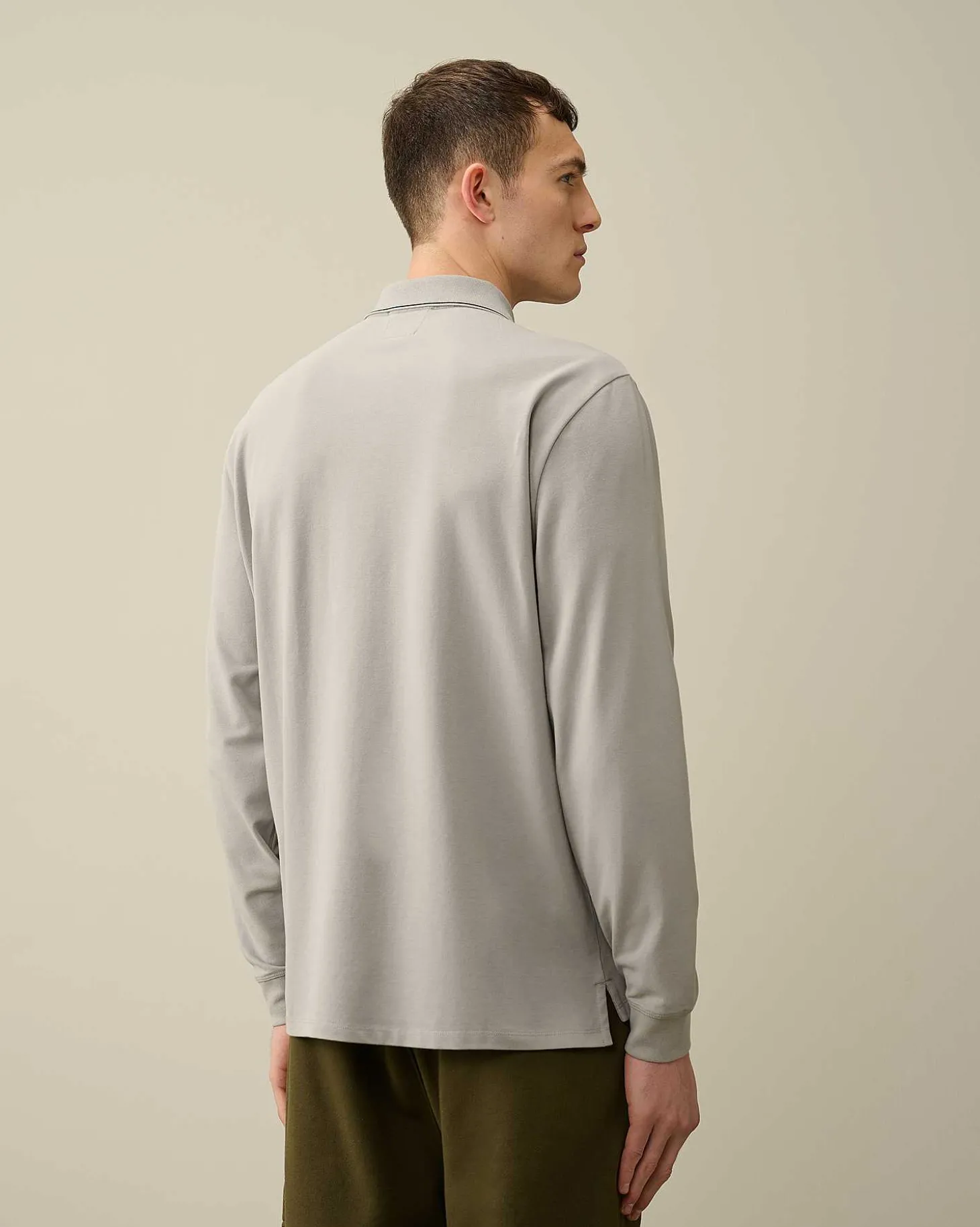 Homme C.P. Company T-Shirts Et Polos^Stretch Piquet Regular Long Sleeved Polo Shirt