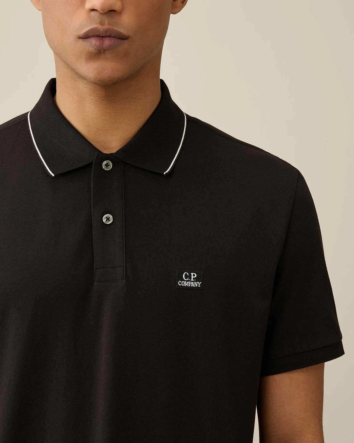Homme C.P. Company T-Shirts Et Polos^Stretch Piquet Regular Striped Collar Polo Shirt