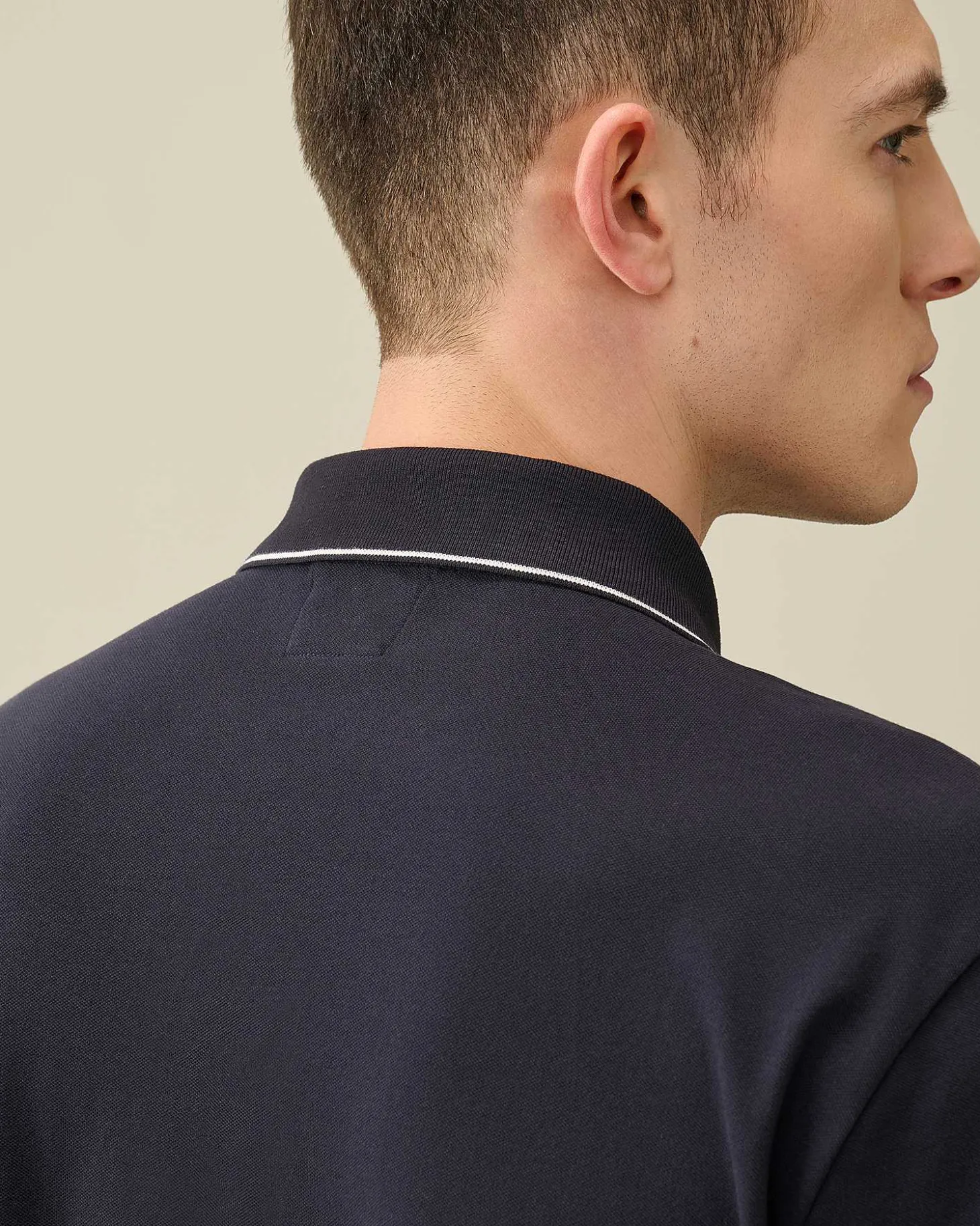 Homme C.P. Company T-Shirts Et Polos^Stretch Piquet Regular Striped Collar Polo Shirt