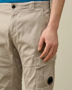 Homme C.P. Company Survêtements Et Shorts^Stretch Sateen Cargo Shorts