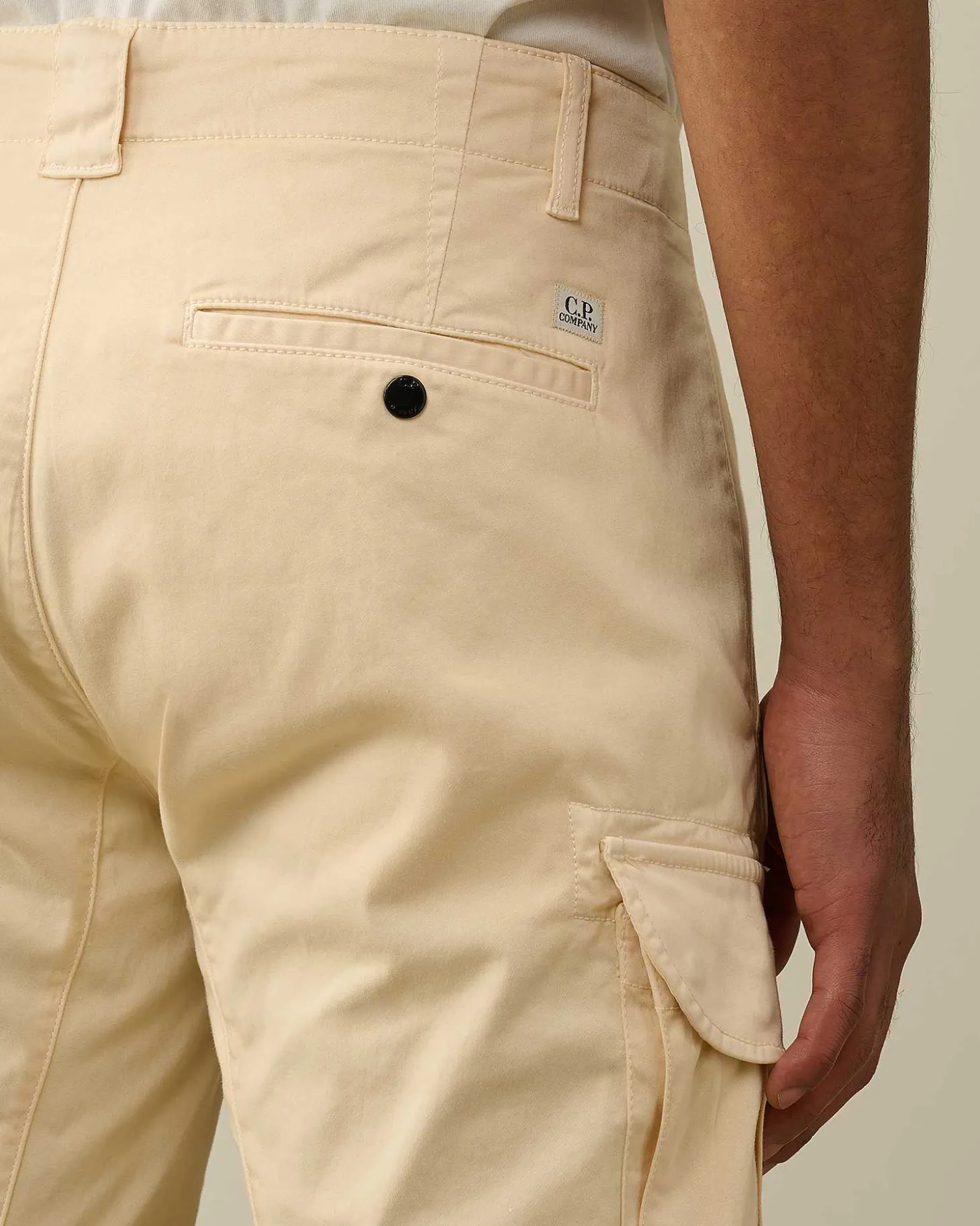 Homme C.P. Company Survêtements Et Shorts^Stretch Sateen Cargo Shorts